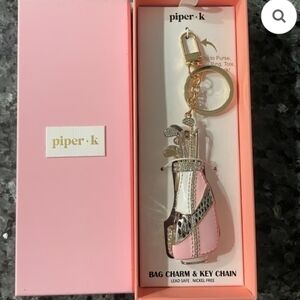 Piper K Golf Bag Purse Charm